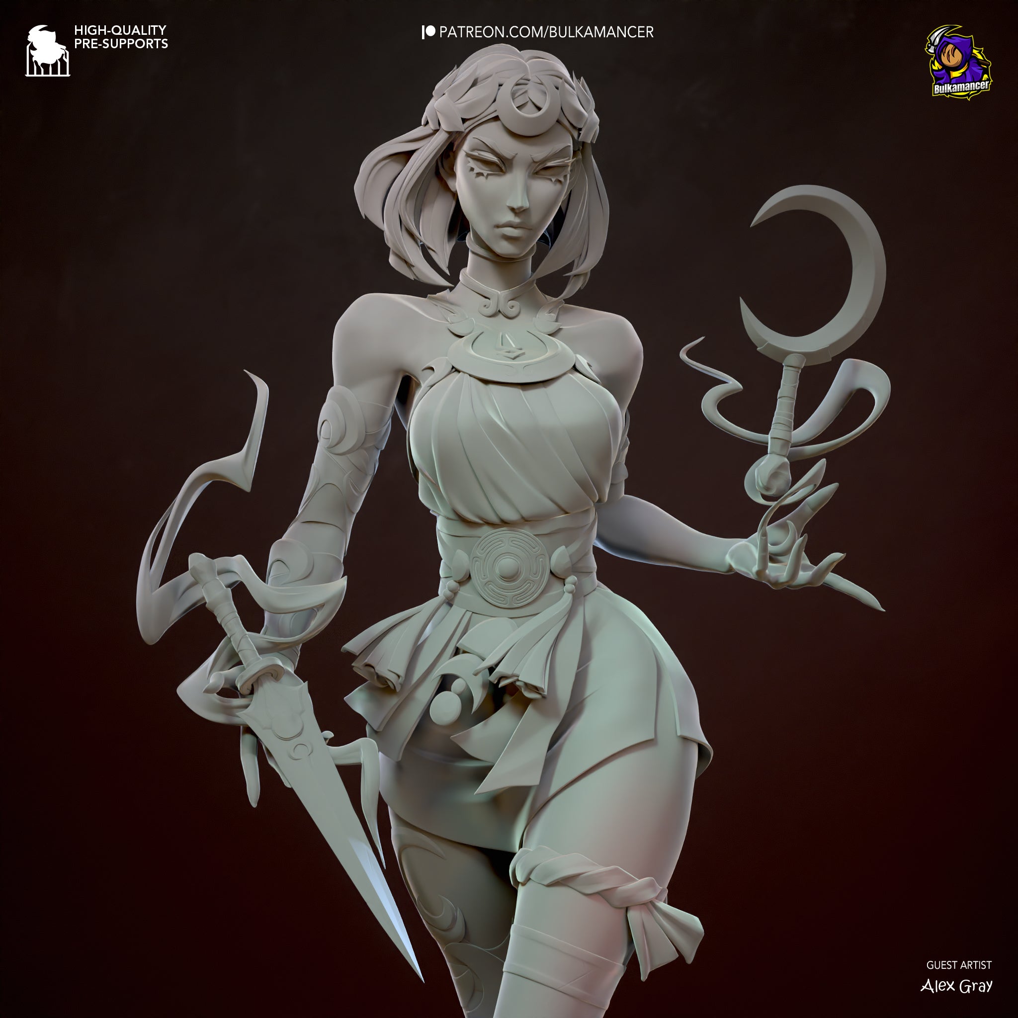Melinoe Garage Kit Figure (Hades II) – Trisagion Models