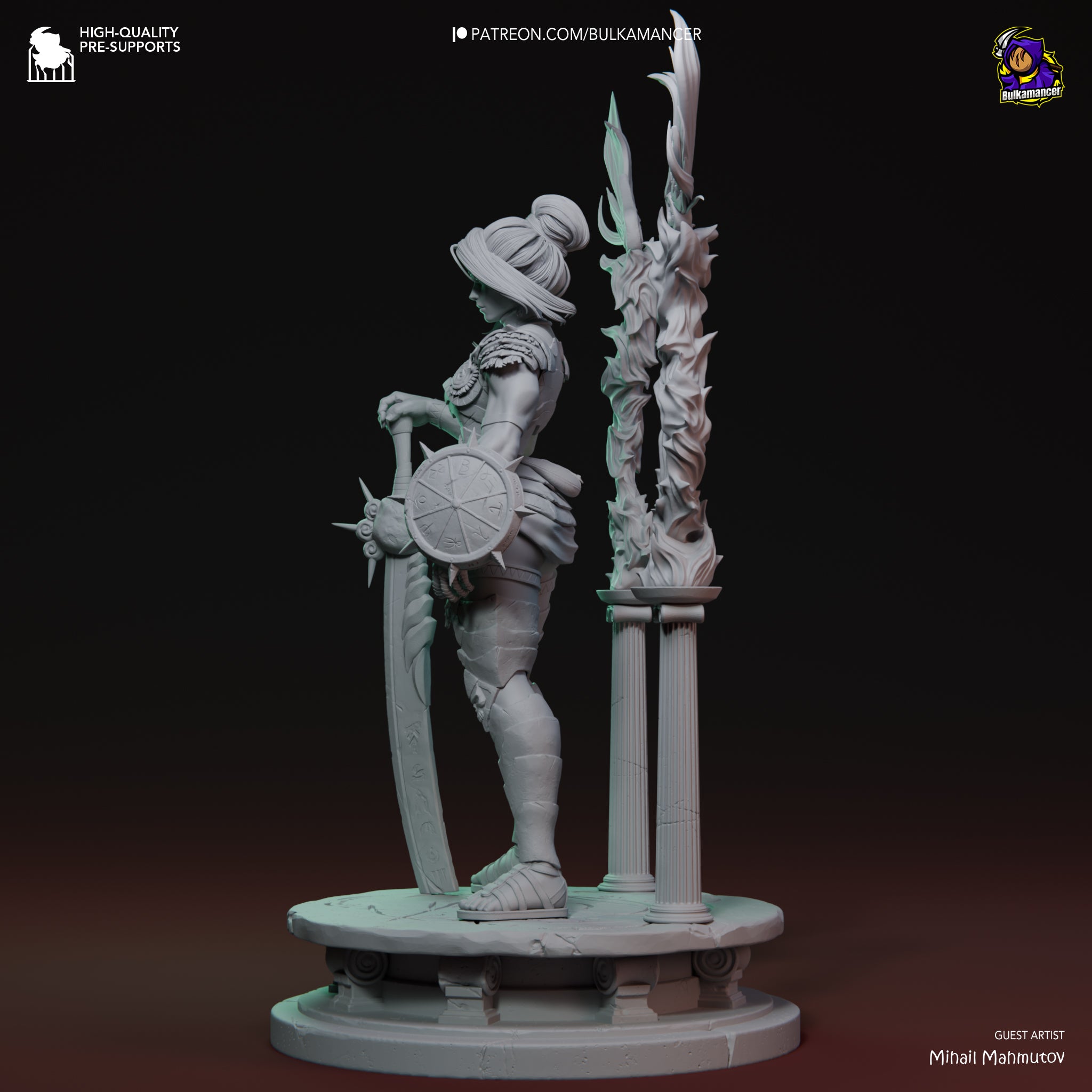 Nemesis Garage Kit Figure (Hades II) – Trisagion Models