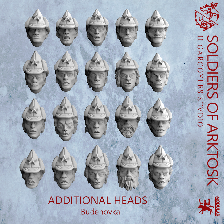 Budenovka Head Set - Soldiers of Arktosk