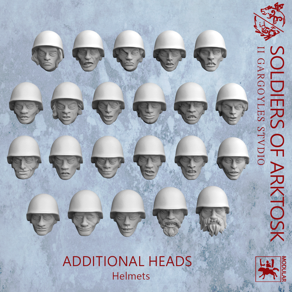 Helmet Head Set - Soldiers of Arktosk