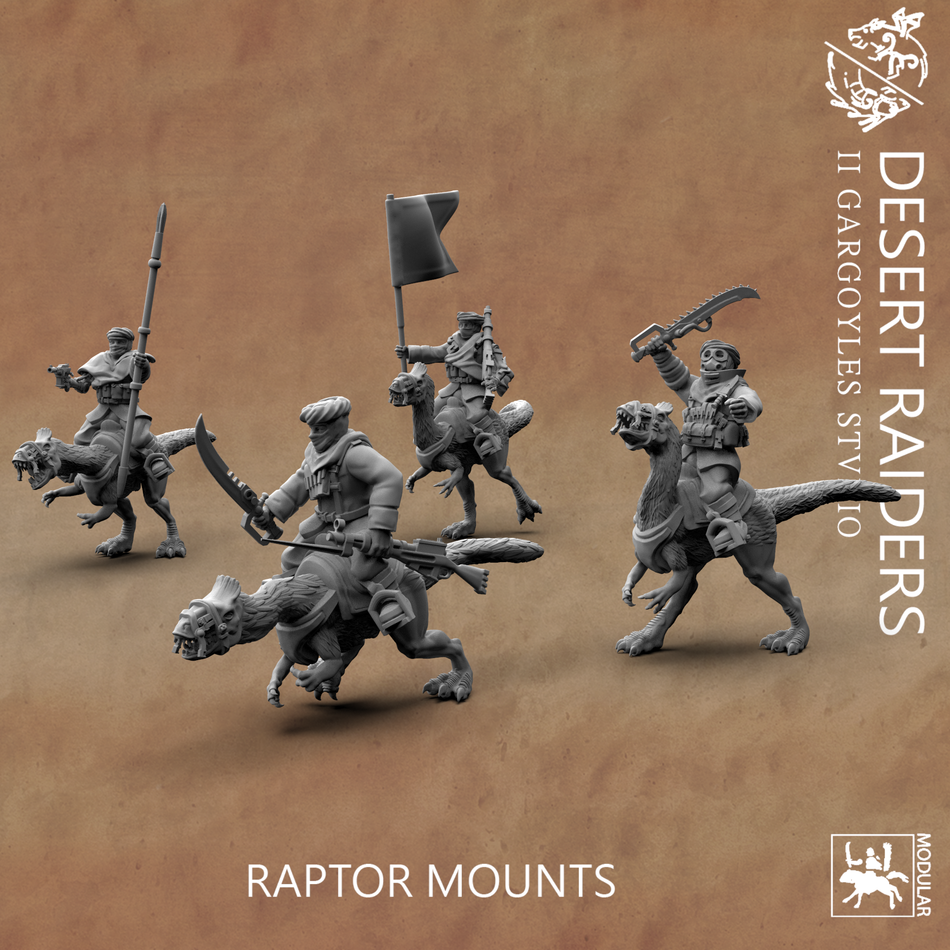 Raptor Mounts - Desert Raiders