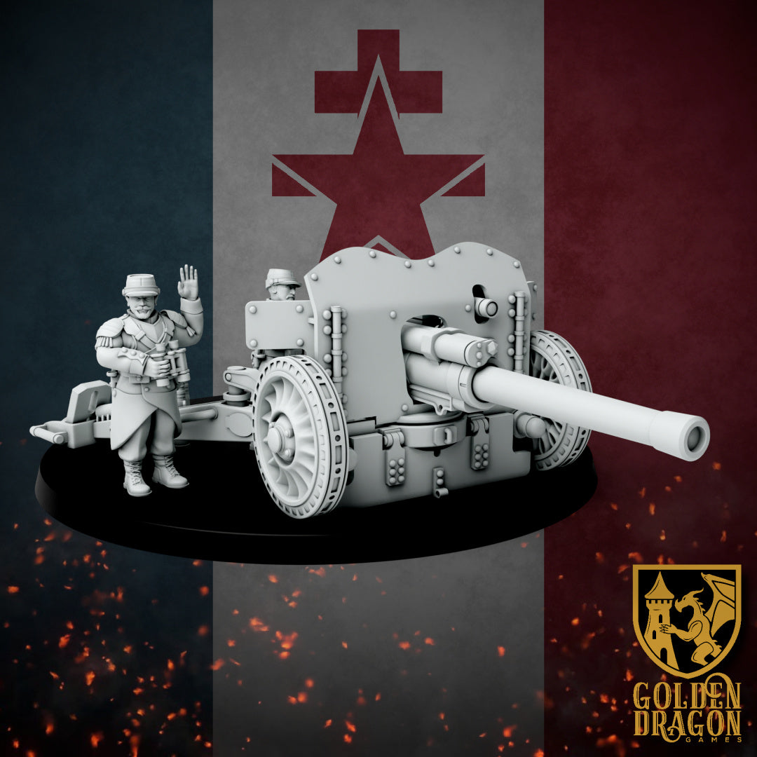 New French Republic - Towed Guns