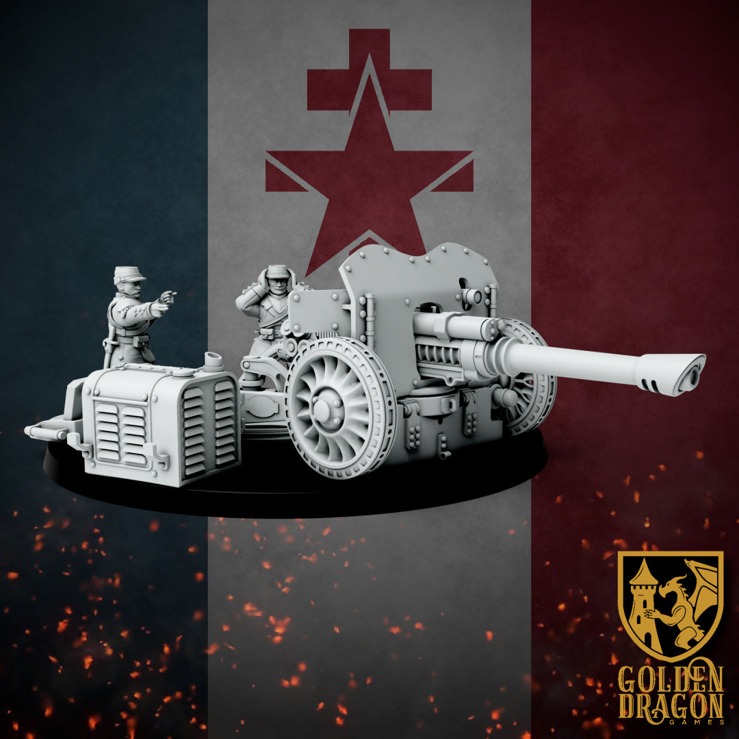 New French Republic - Towed Guns