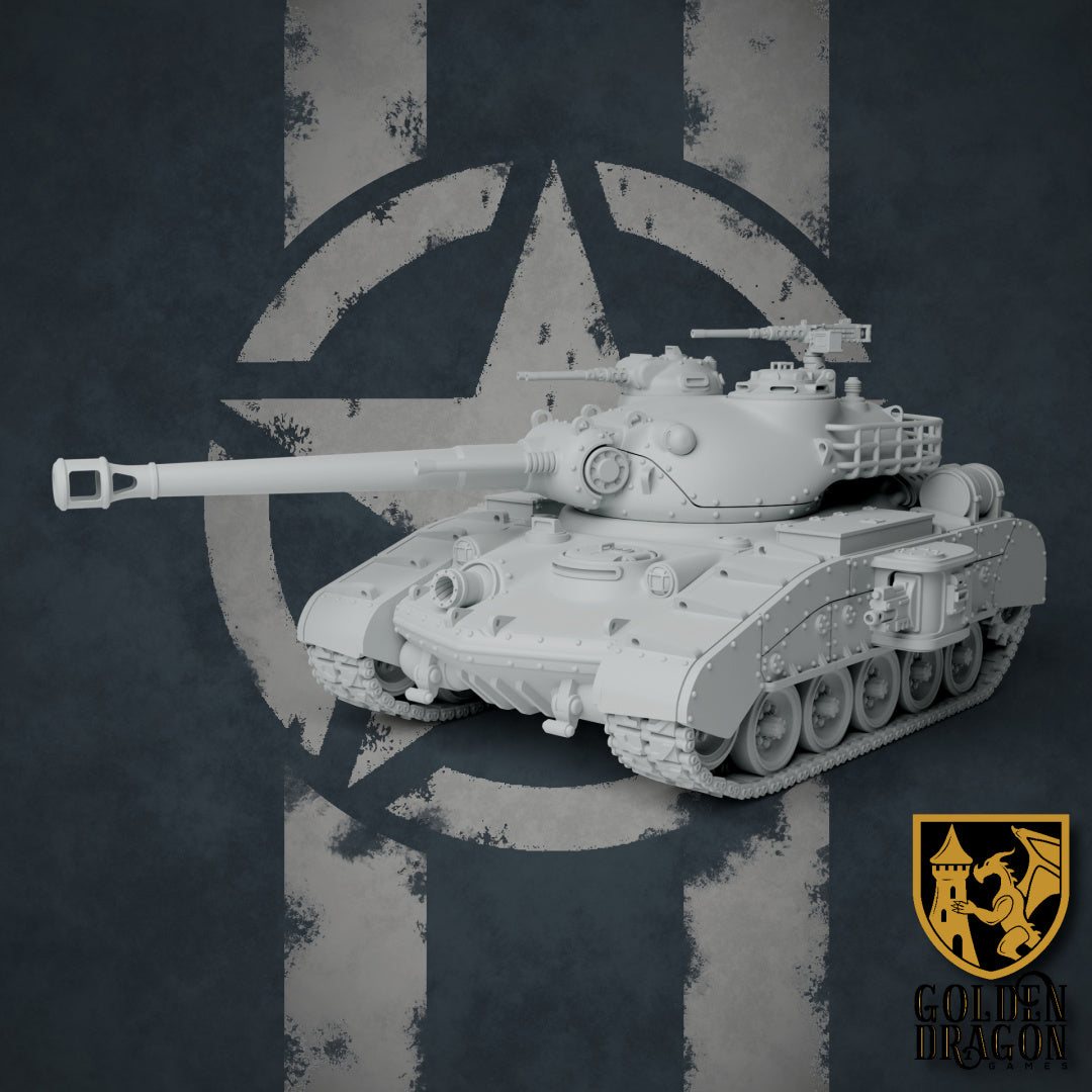 M46 Grizzly Heavy Tank - United States of America – Trisagion Models