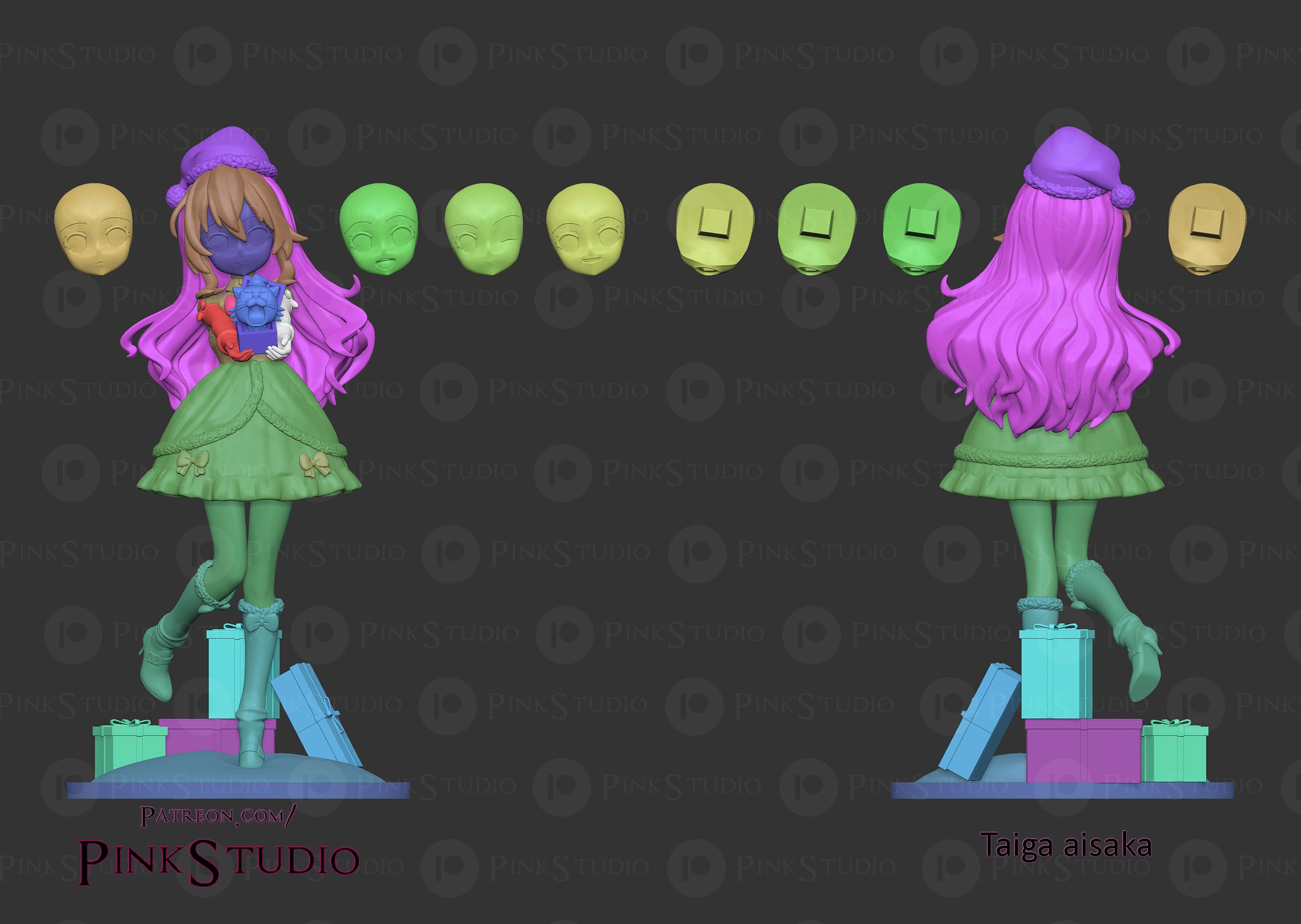 Taiga Aisaka Garage Kit - Toradora! | Pink Studio – Trisagion Models