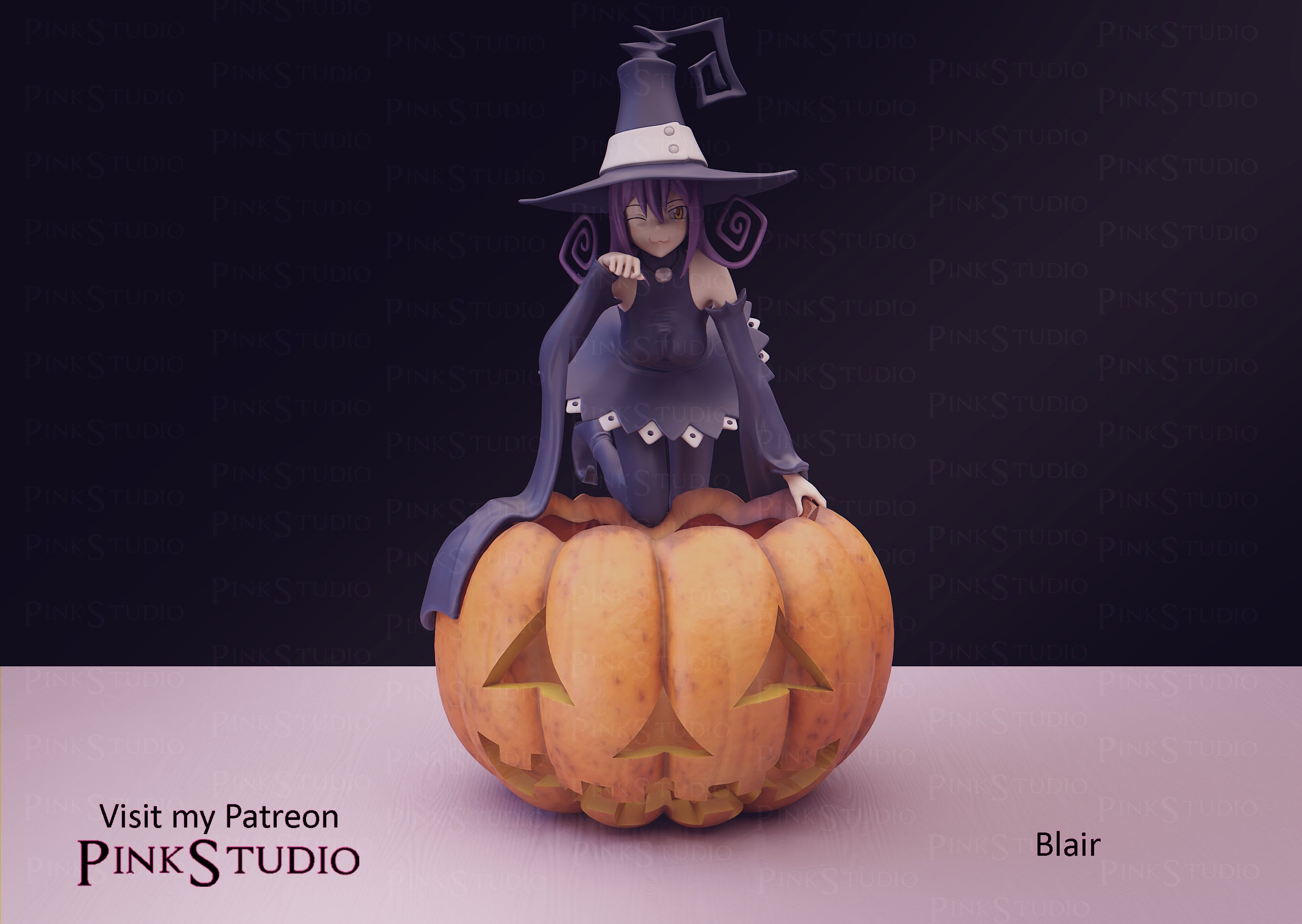 Blair Garage Kit Figure - Soul Eater | Pink Studio – Trisagion Models