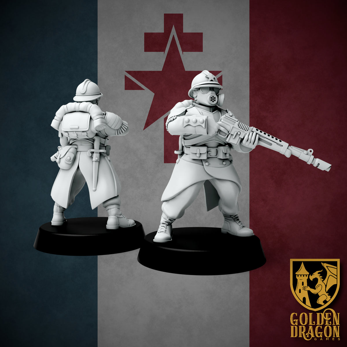 Republican Guard Infantry Squad - New French Republic – Trisagion Models