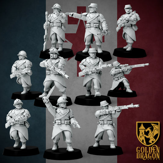 Republican Guard Infantry Squad - New French Republic