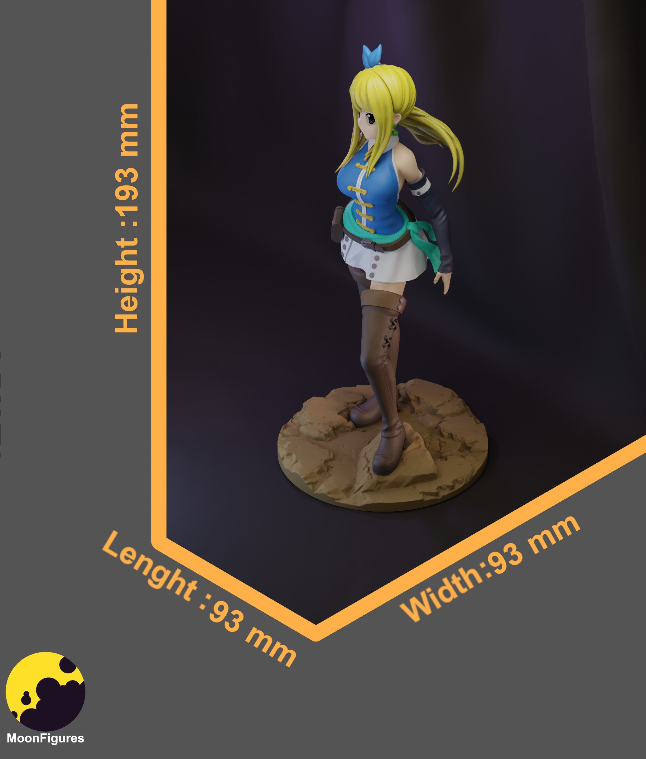 Lucy Heartfilia Garage Kit Figure - Fairy Tail | Moonfigures