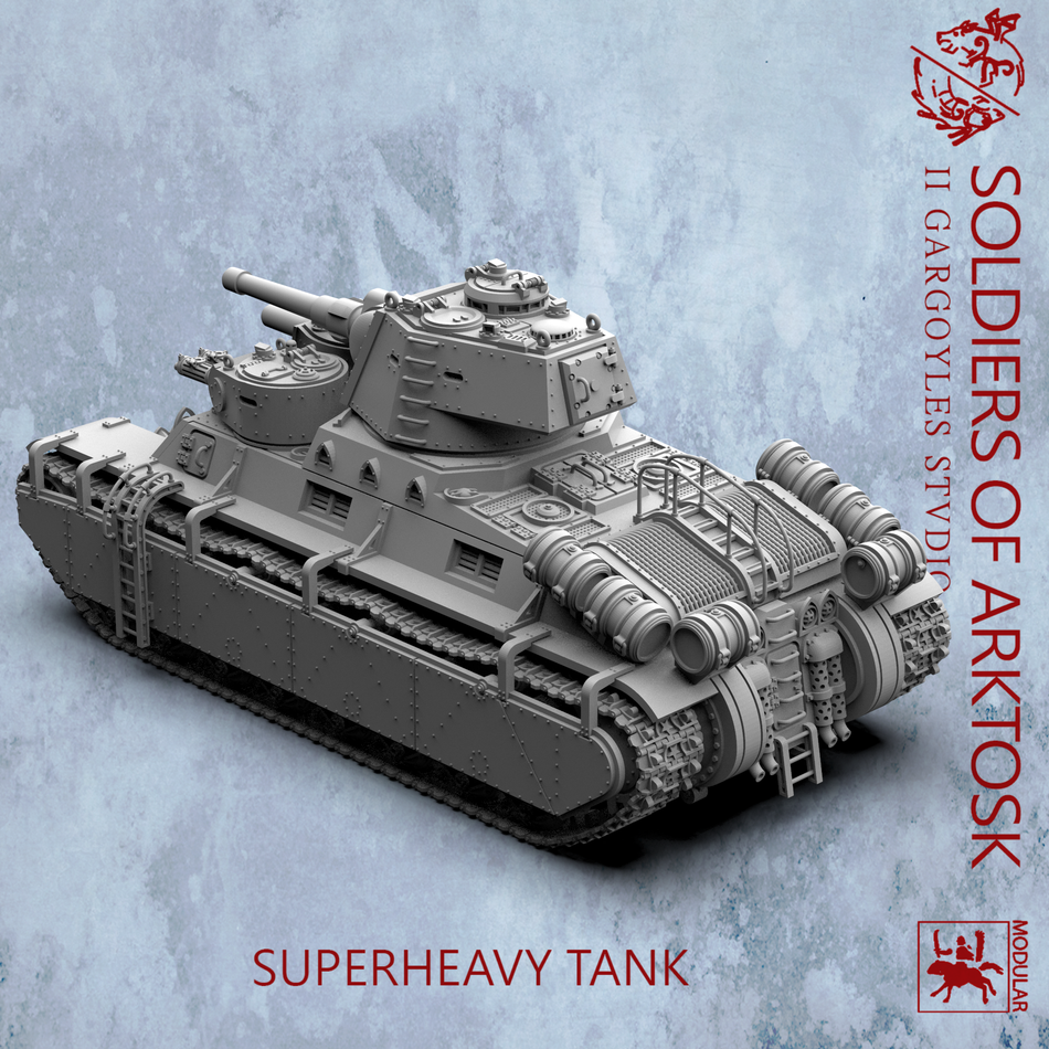 Super Heavy Tank - Soldiers of Arktosk