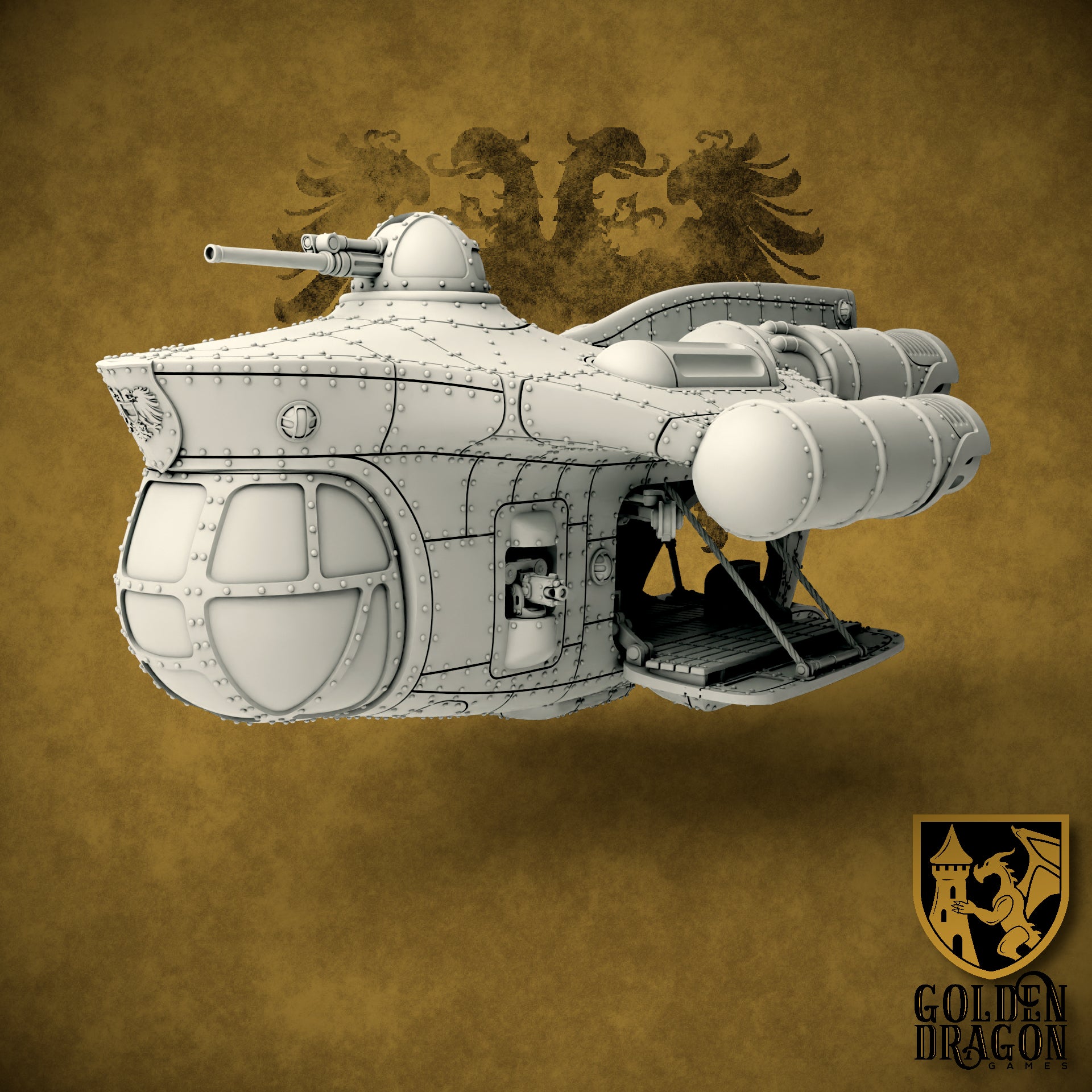 Holy Roman Empire - Ritter Class Sturmzeppelin – Trisagion Models
