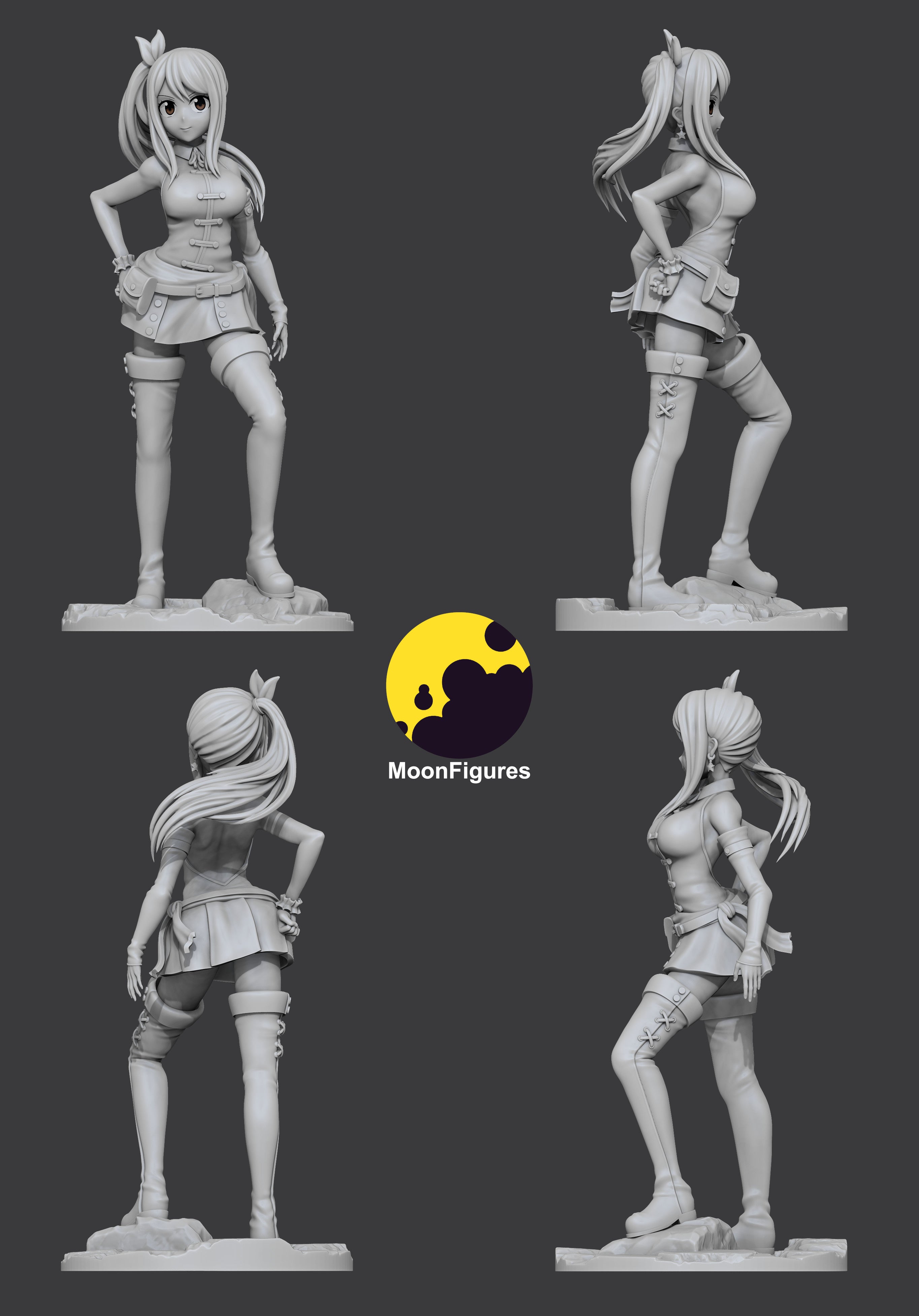 Lucy Heartfilia Garage Kit Figure - Fairy Tail | Moonfigures