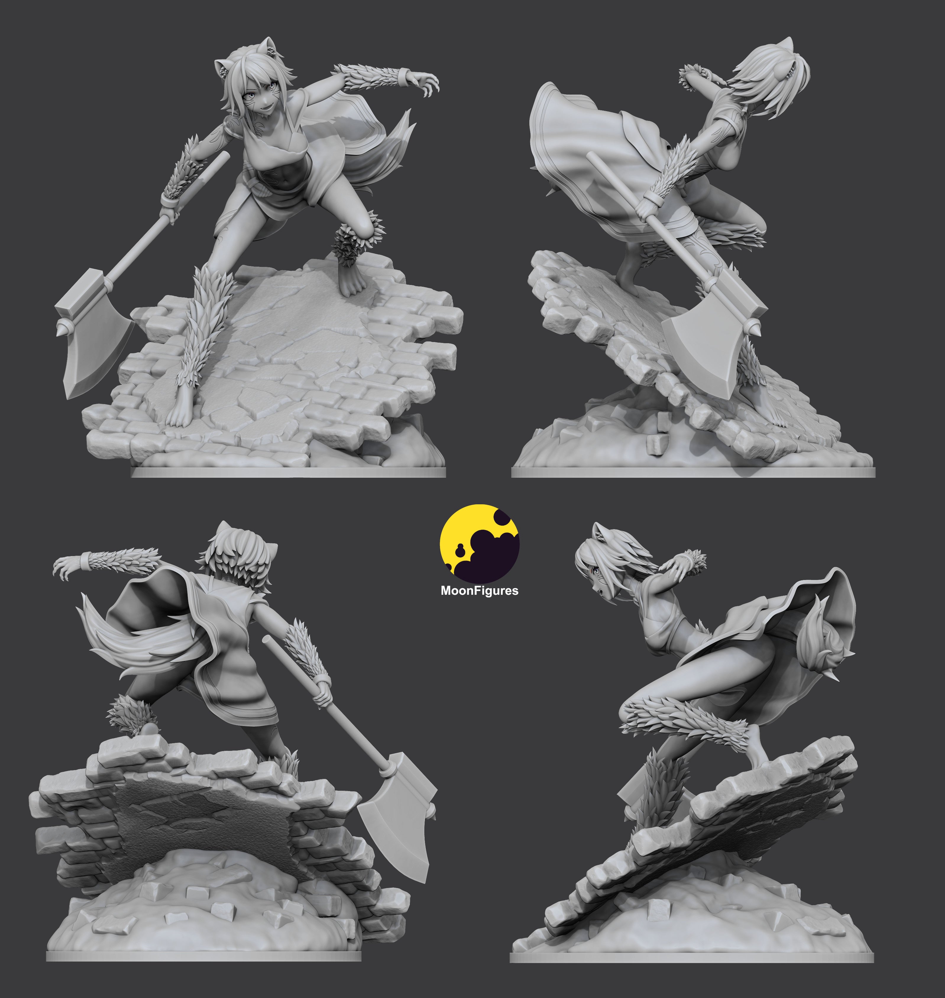 Lynga Garage Kit Figure - The Brilliant Healer's New Life in the