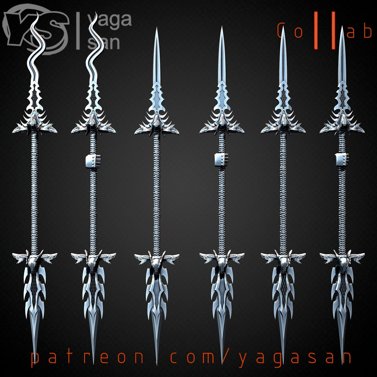 Tri Weapon Alpha Legion Weapons Mega-Pack – Trisagion Models