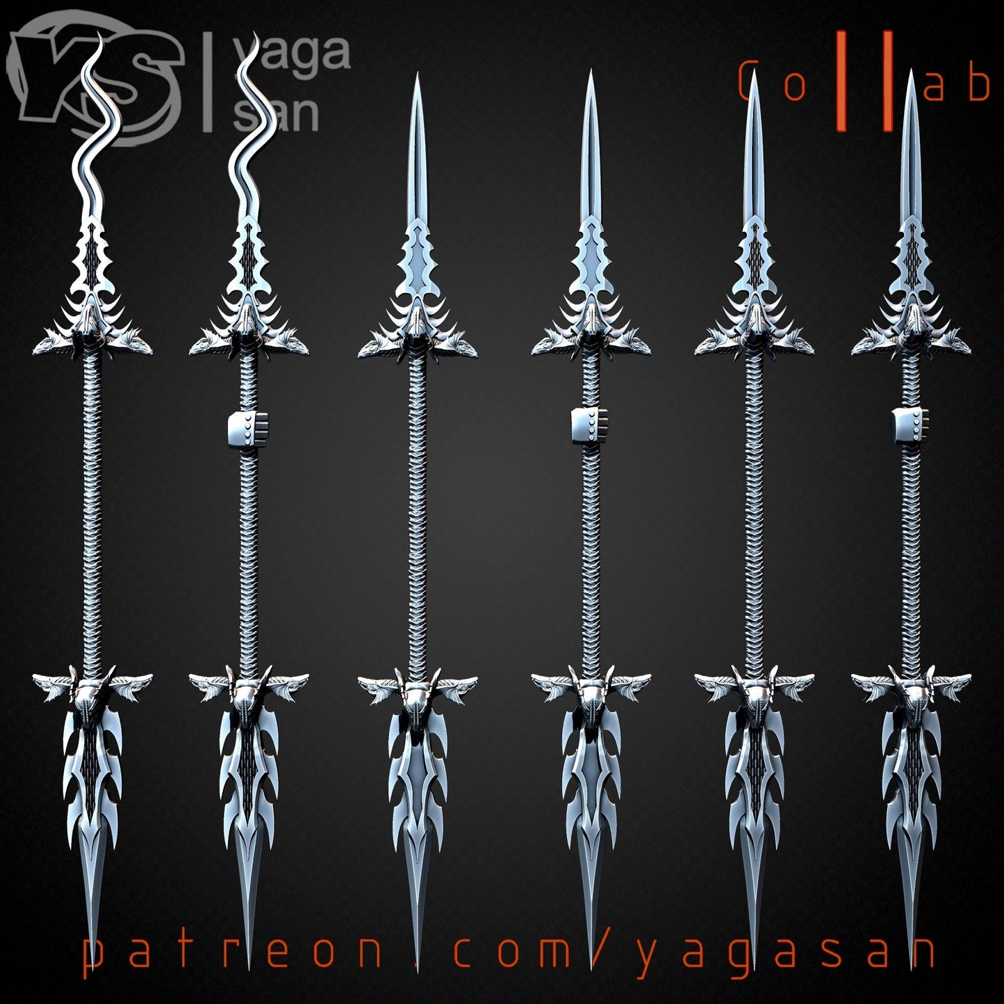 Alpha Legion Weapons Mega-Pack - Trisagion Models