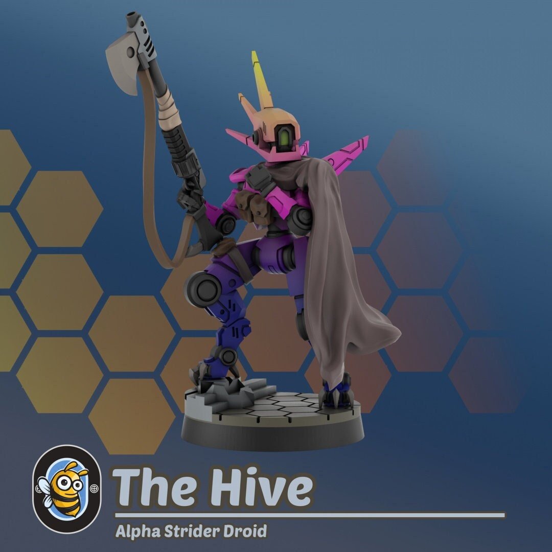 Alpha Strider Droid - The Hive - Trisagion Models