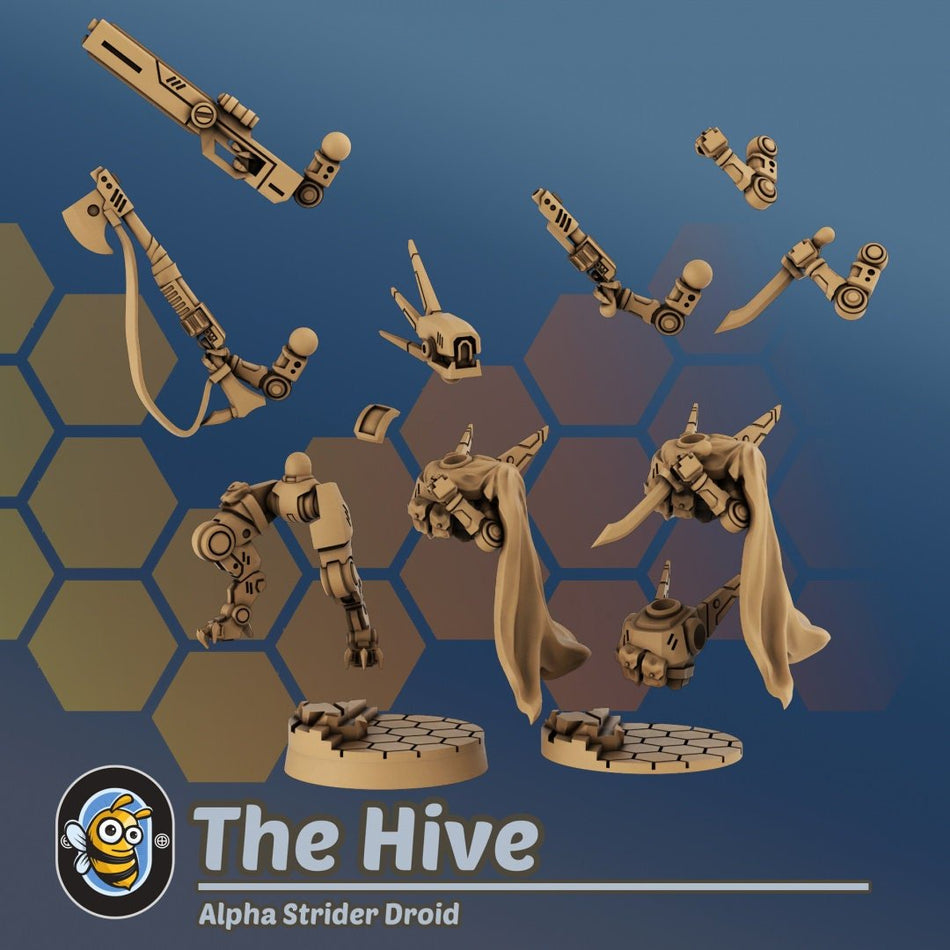 Alpha Strider Droid - The Hive - Trisagion Models