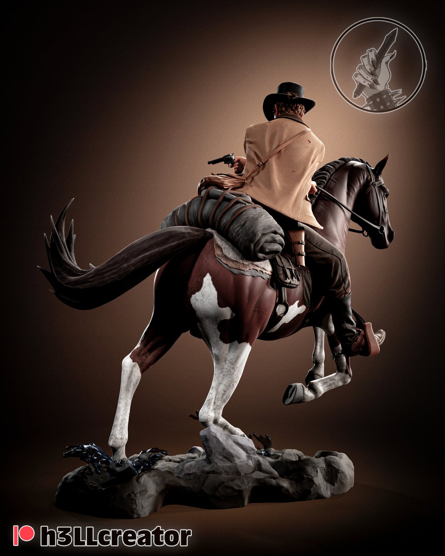 Arthur Morgan Figure - Trisagion Models