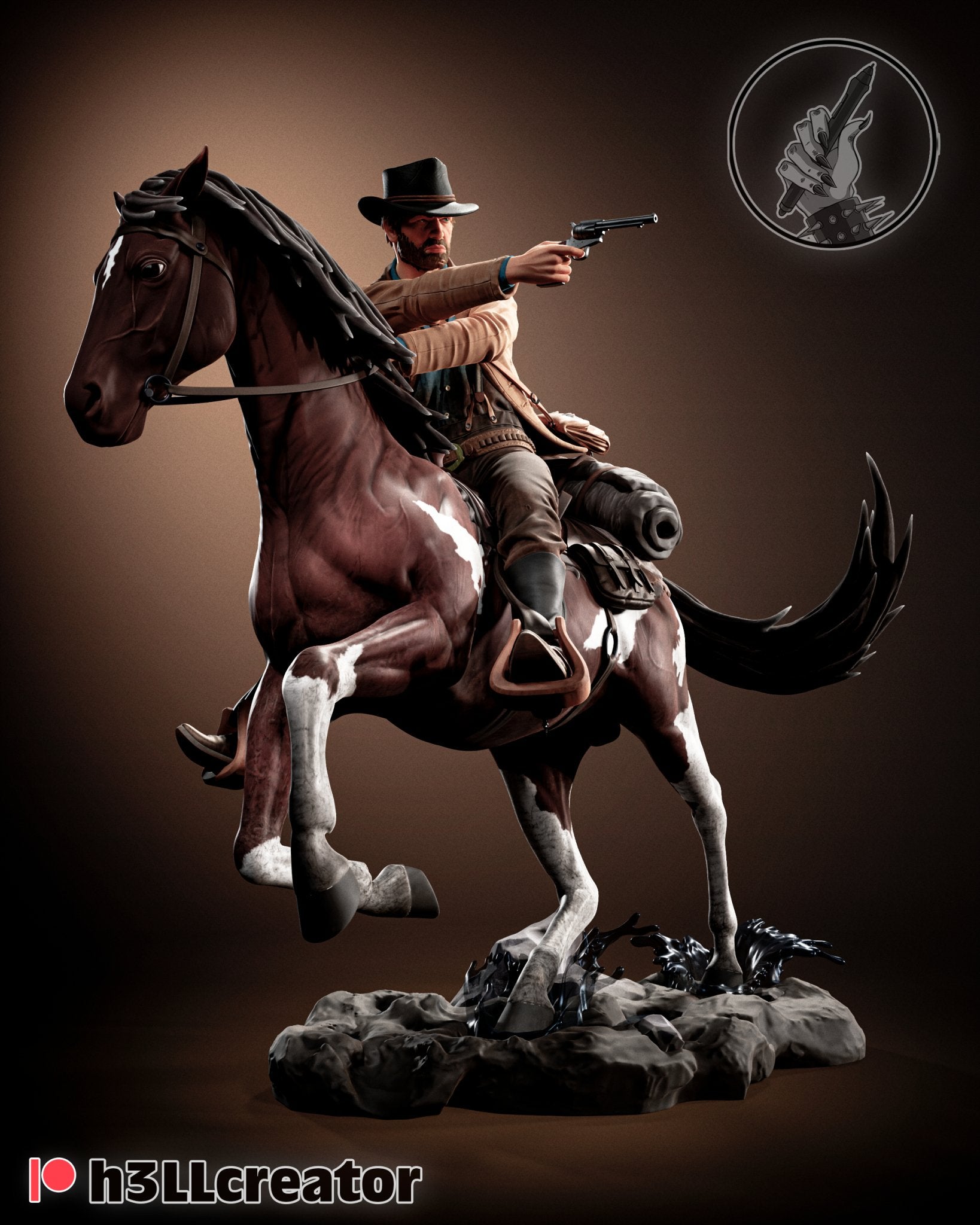 Arthur Morgan Figure - Trisagion Models