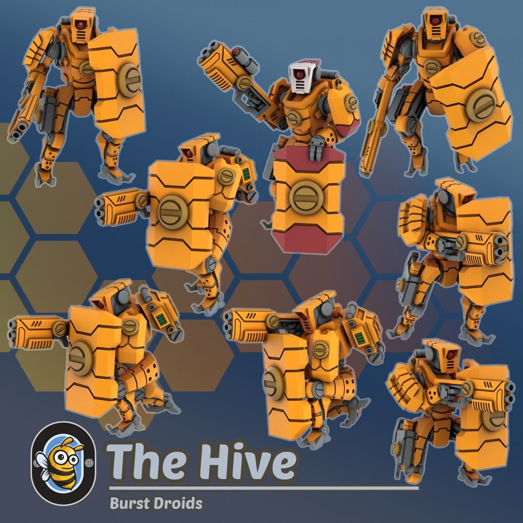 Burst Droids - The Hive - Trisagion Models