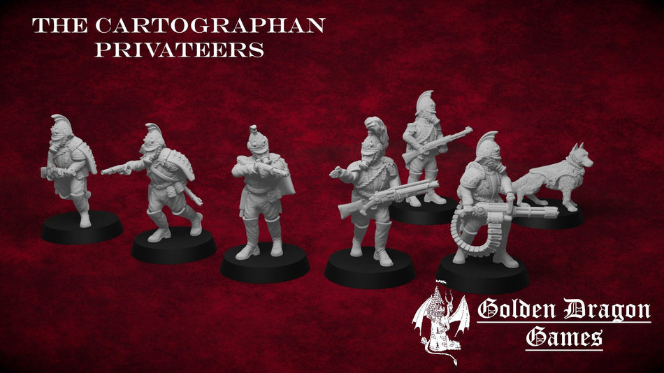 Cartographan Privateers Elite Krieg Squad - Trisagion Models