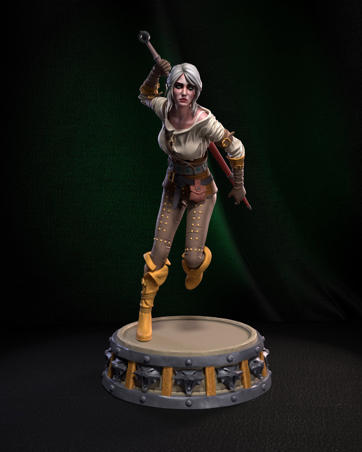 Ciri Figure - Trisagion Models