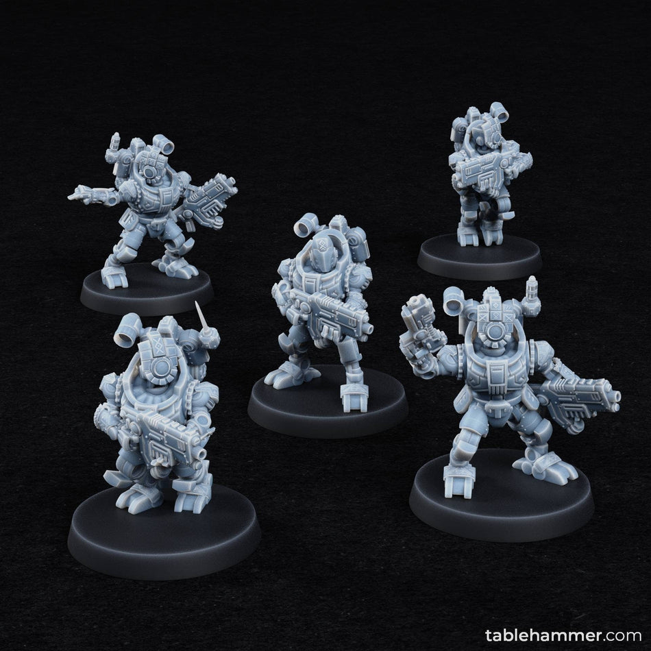 Clockwork Ancestors - Federation of Tyr - Trisagion Models