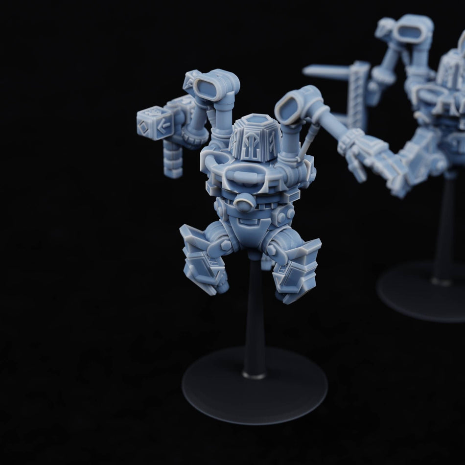 Clockwork Servants (Flyers, Spiders or Tracks) - Federation of Tyr - Trisagion Models