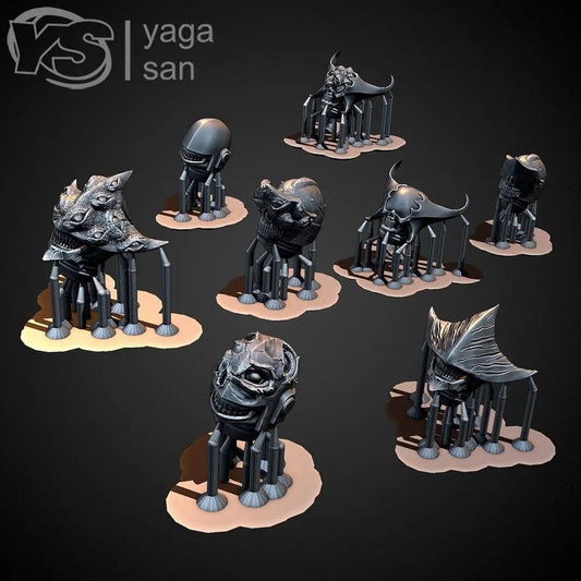 CW Faceless Heads Set - Trisagion Models