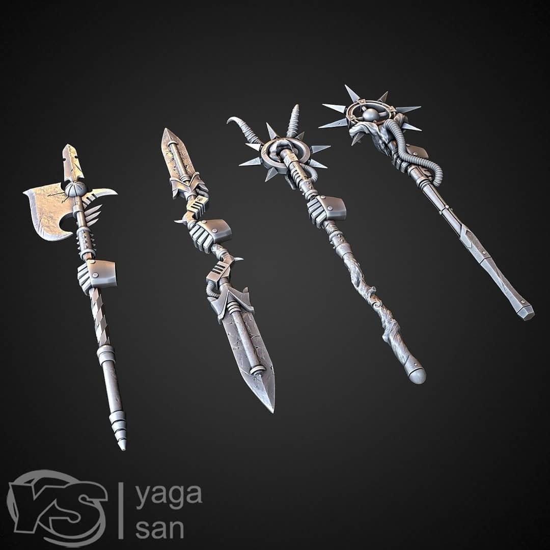 CW Weapons Pack A - Trisagion Models