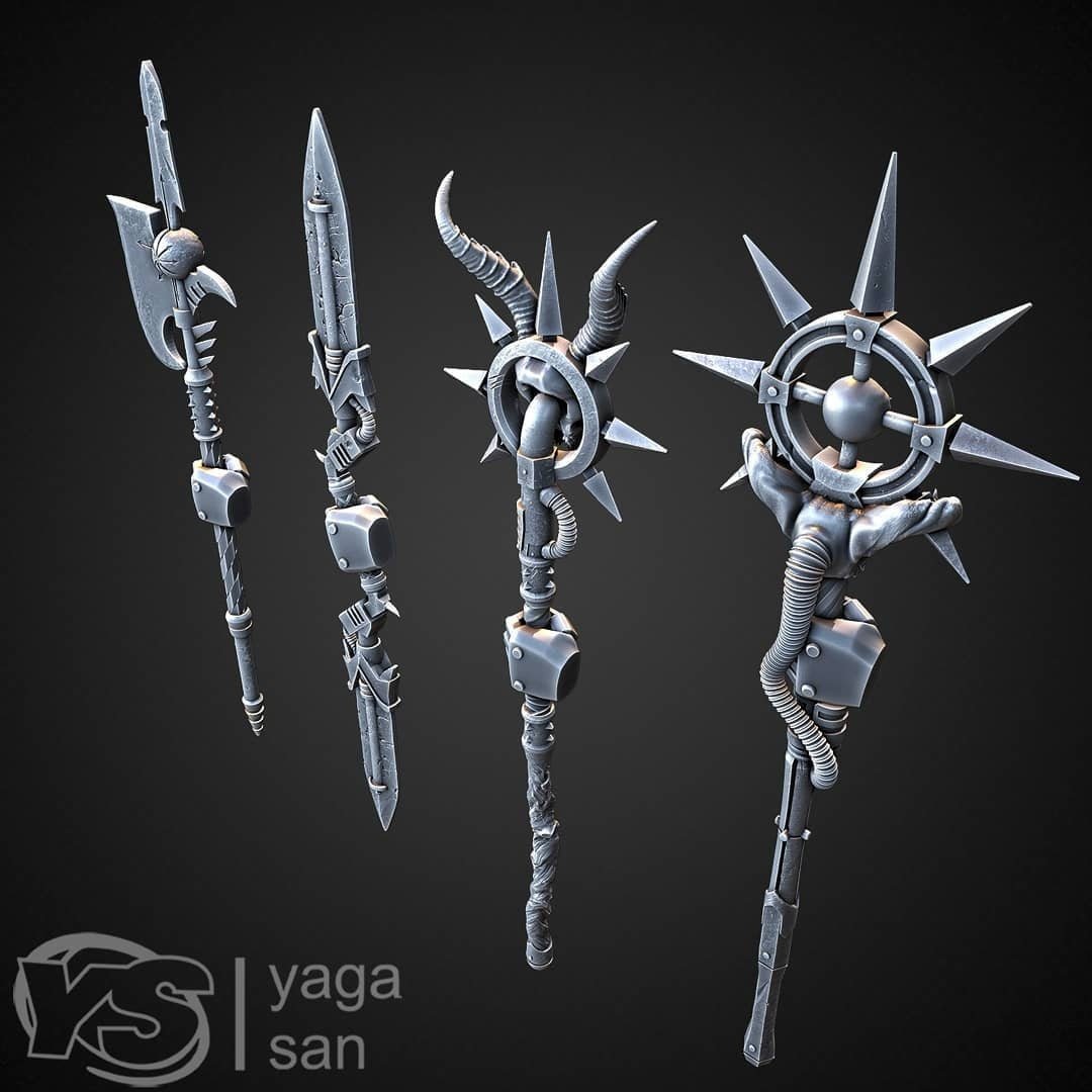 CW Weapons Pack A - Trisagion Models
