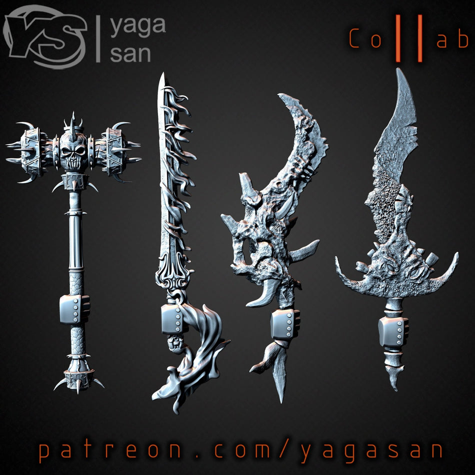 CW Weapons Pack C - Trisagion Models