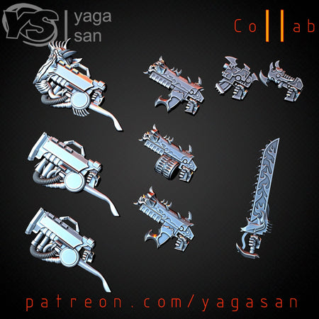 CW Weapons Pack F - Trisagion Models