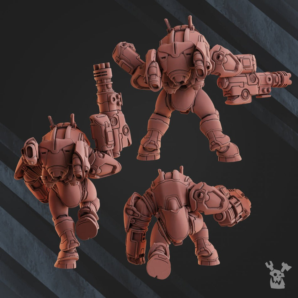 Cyber-Ghosts Squad - Trisagion Models