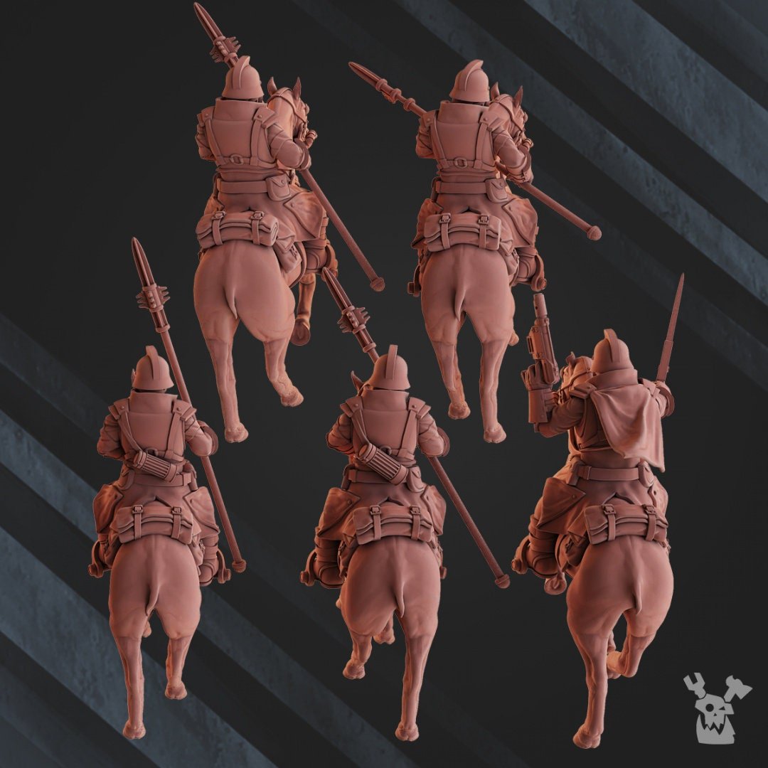 Death Division Cavalry Squad - Trisagion Models