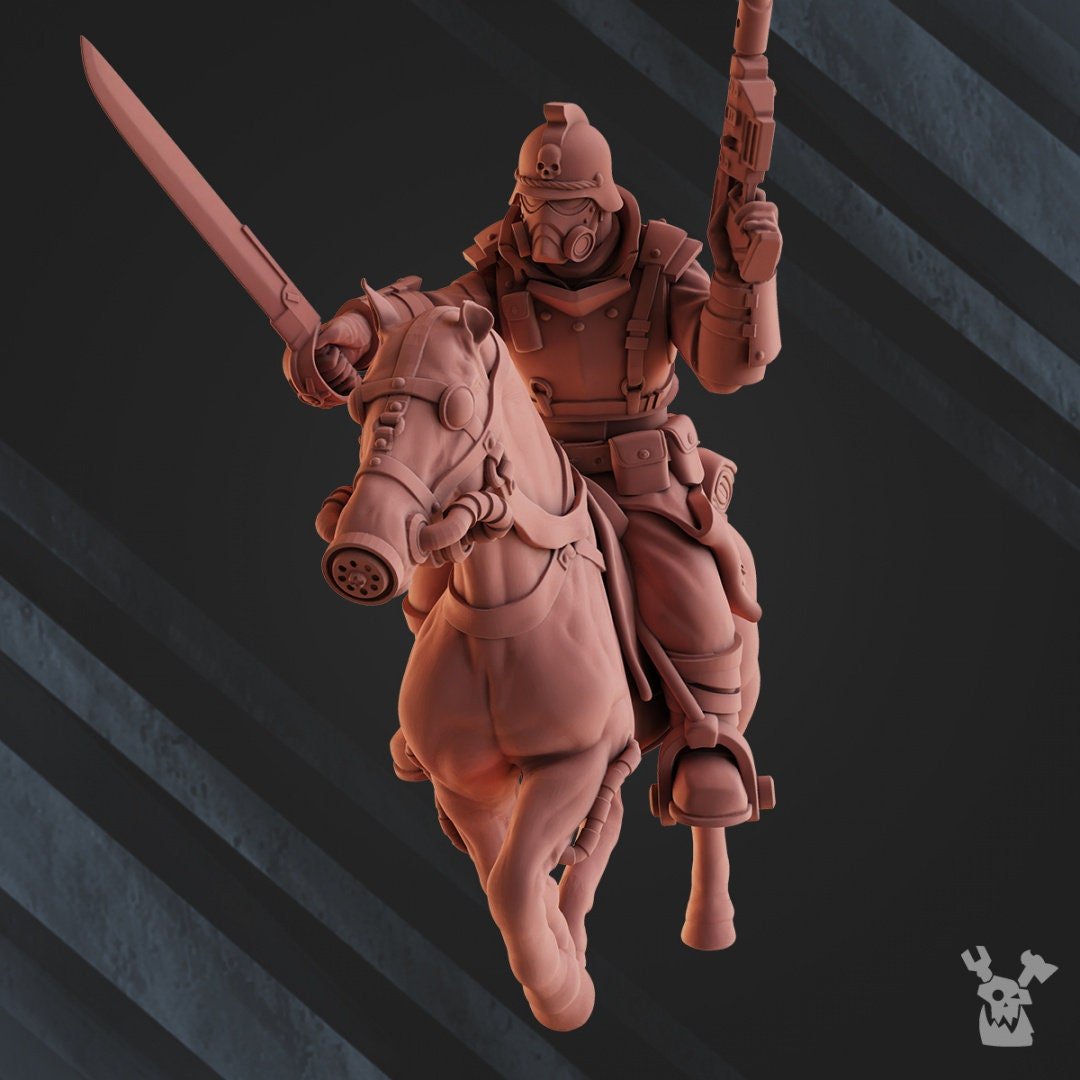 Death Division Cavalry Squad - Trisagion Models