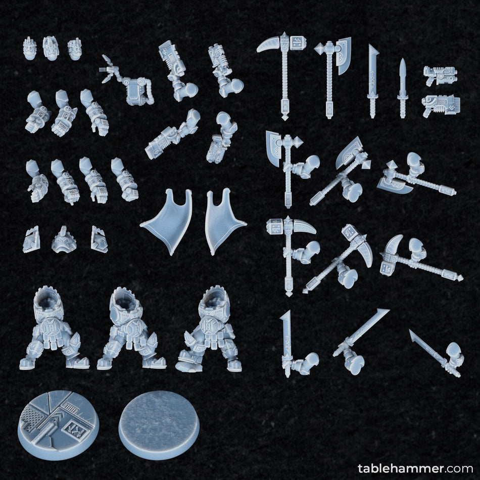 Dwarf King of the Federation - Trisagion Models