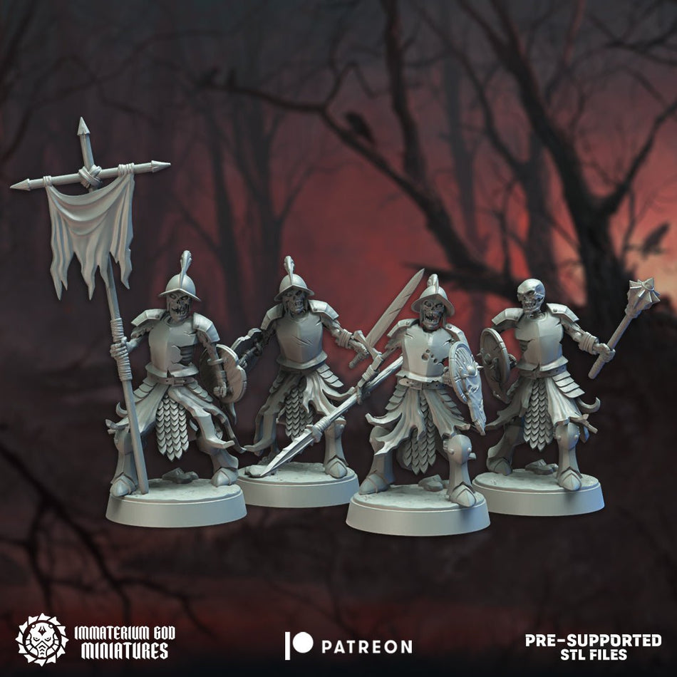 Enraged Skeletons - Trisagion Models