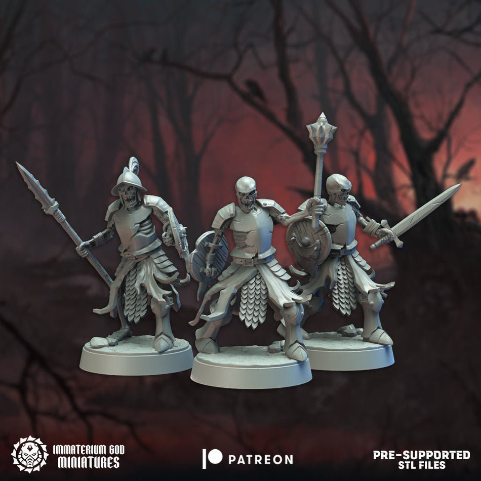 Enraged Skeletons - Trisagion Models