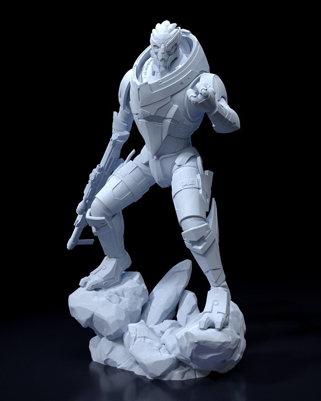 Garrus Figure - Trisagion Models