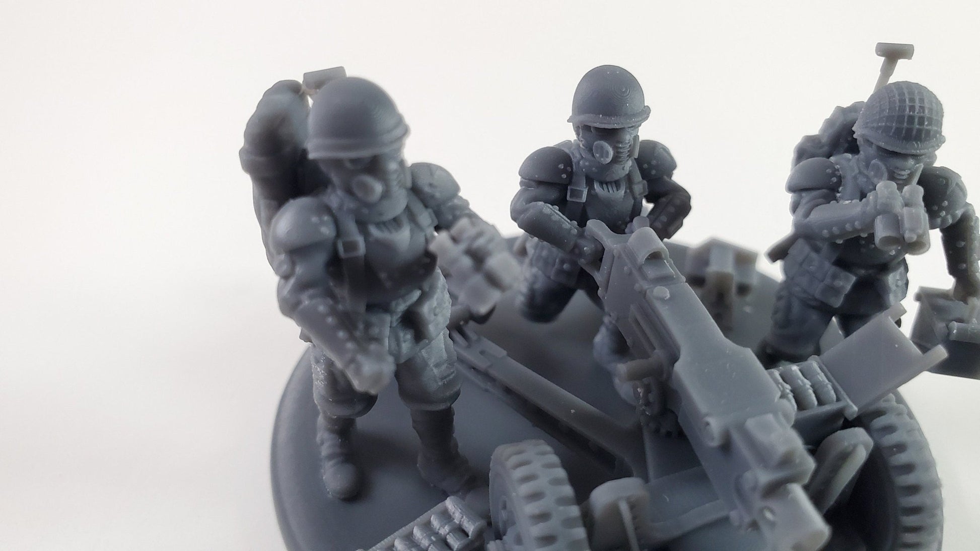 Heavy Bolter Team Heavy Weapons Support - Trisagion Models