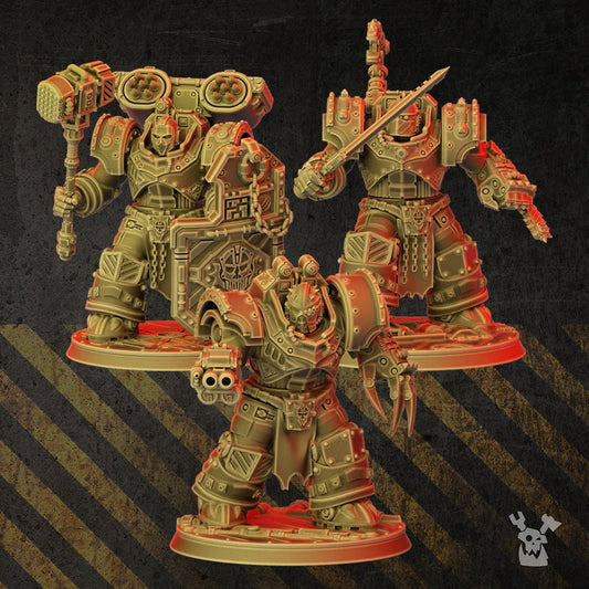 Heavy Metal Armor Brothers - Trisagion Models