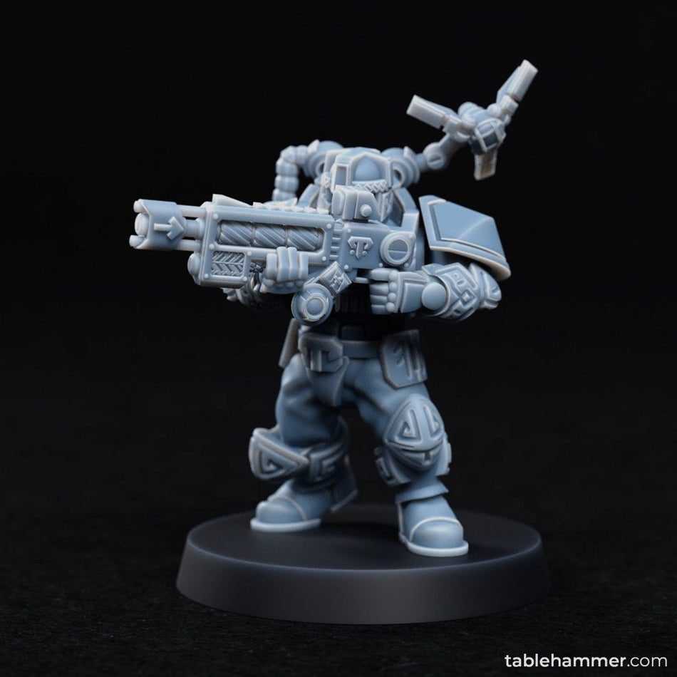 Heavy Weapons Specialists - Federation of Tyr - Trisagion Models