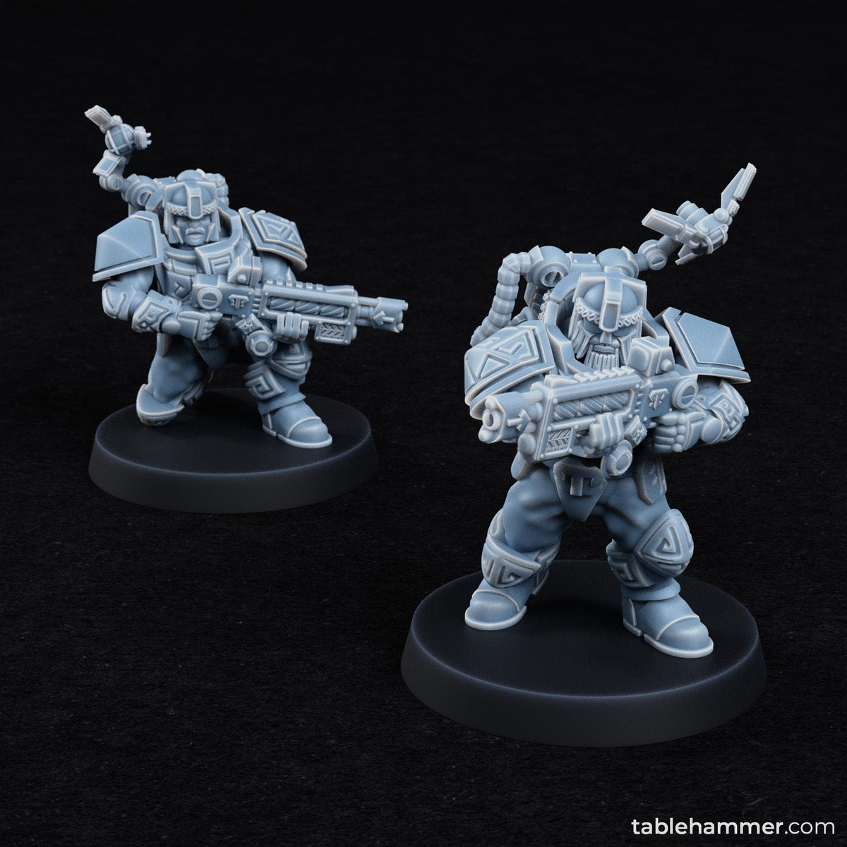 Tri Weapon Heavy Weapons Specialists - Federation of Tyr – Trisagion Models