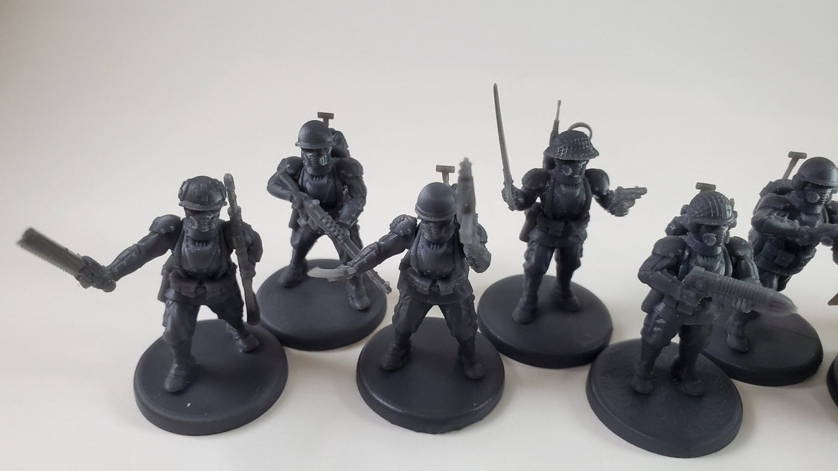 Infantry Squad Starborne Concordian Guardsmen - Trisagion Models