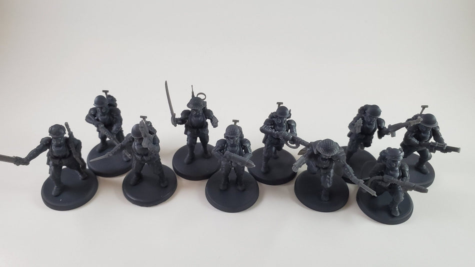 Infantry Squad Starborne Concordian Guardsmen - Trisagion Models