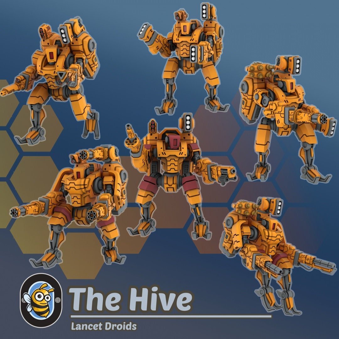 Lancet Droids - The Hive - Trisagion Models