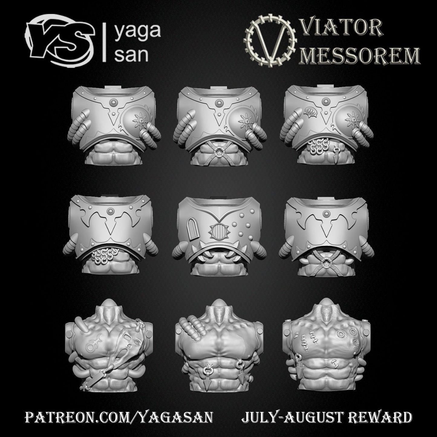 Loud Warrior Kitbash Pack - Trisagion Models