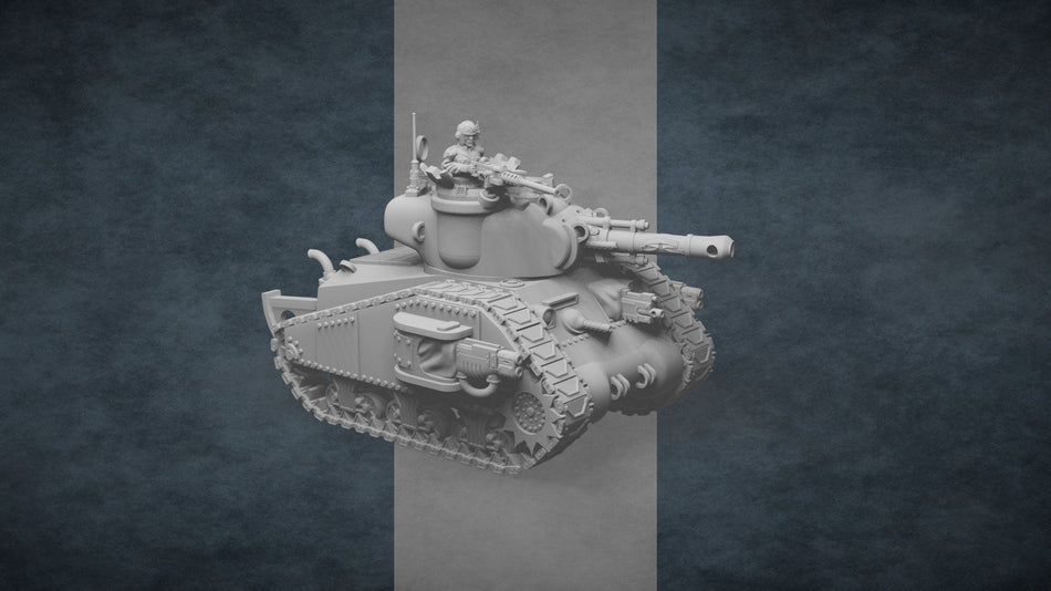 M40 Sherman Russ Battle Tank - Trisagion Models