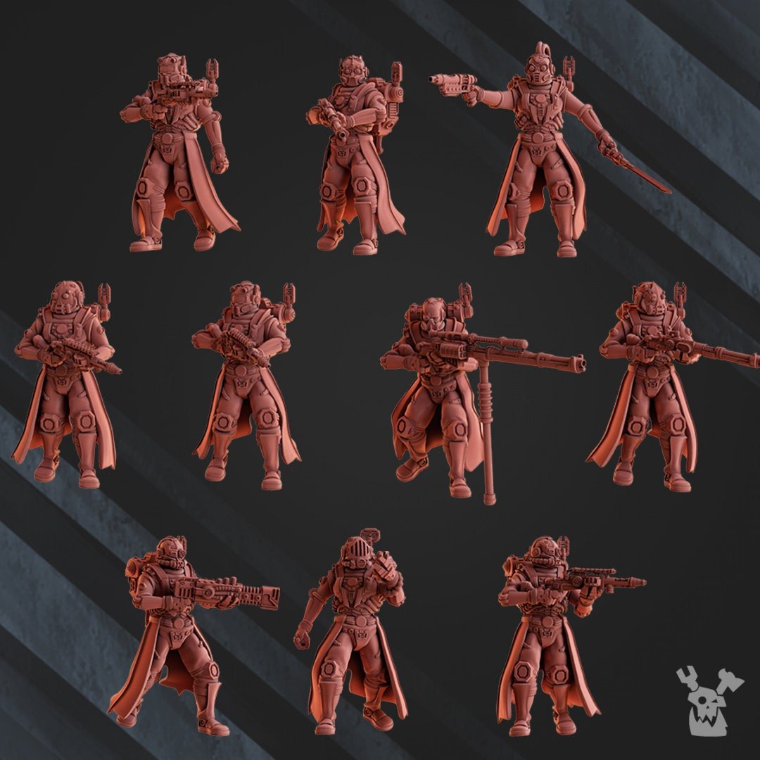 Machine Cult Scout Warriors Assembly Kit - Trisagion Models